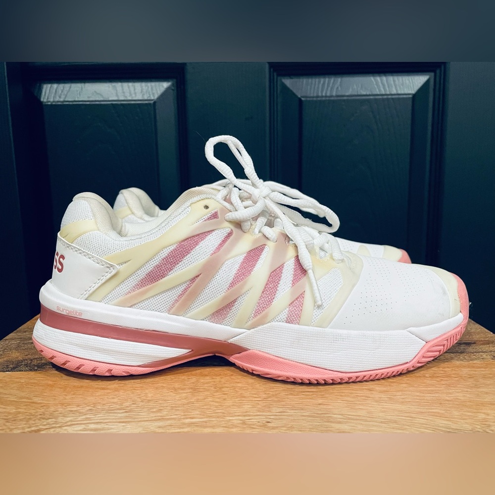 K-Swiss Ultra Shot Pickleball Shoes pink/white 9